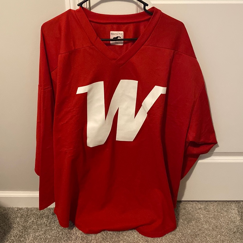 University of Wisconsin hockey jersey
